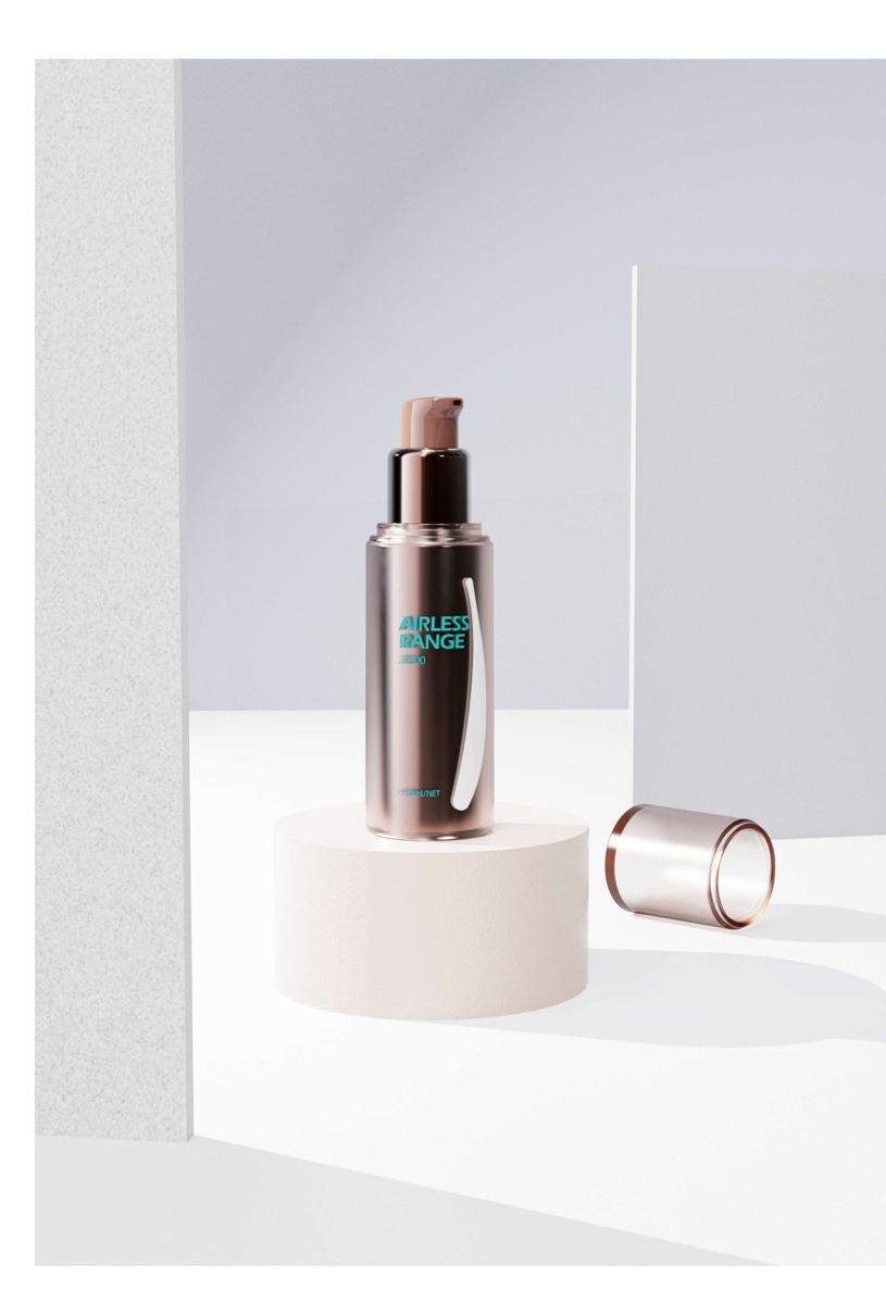 MEGEE premium metallic airless package